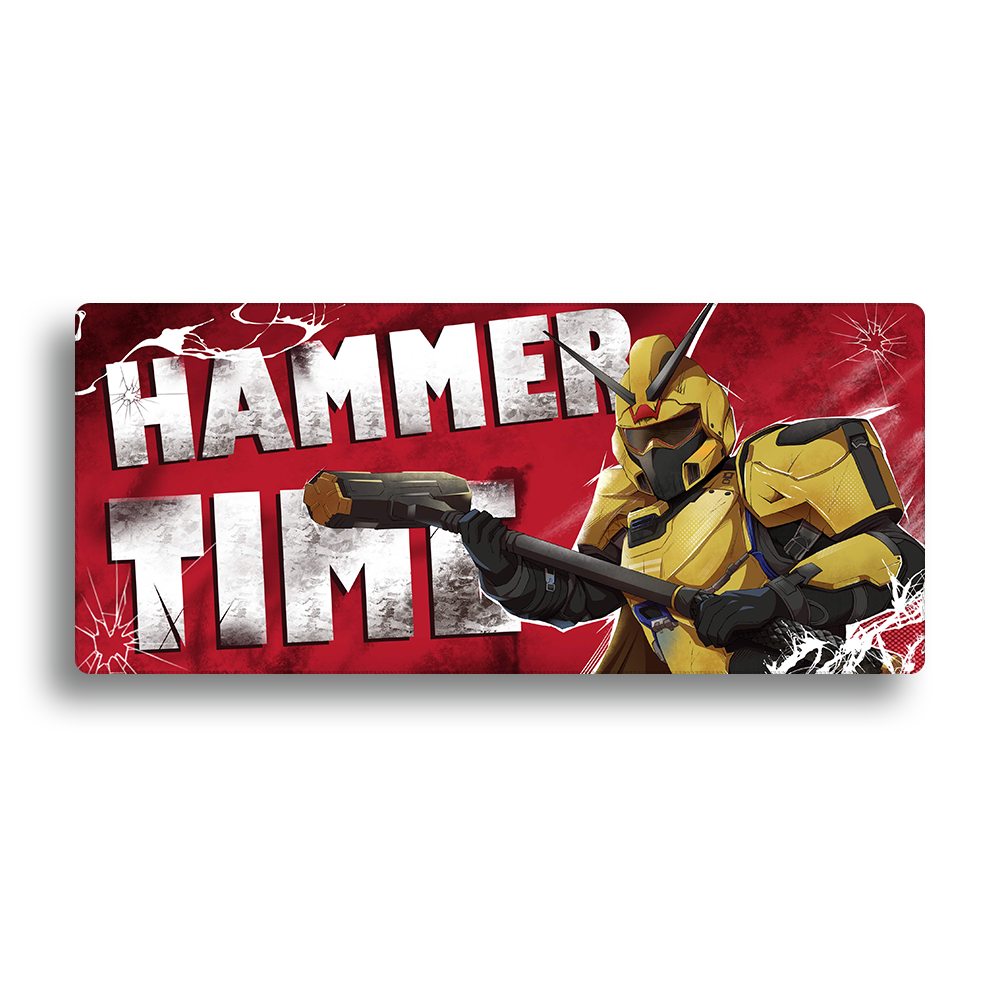 Gundamboi | Hammer Time Playmat - Desk Mat